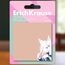 Autocolante de papetarie ERICHKRAUSE Manga, 75 х 75 mm, 50 foi,  roz cu desen