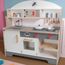 Bucatarie din lemn SIMPLE STYLE KITCHEN MSN21011, alb-gri, cu accesorii