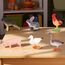 Set 6 figurine animale domestice UCOKTOYS, 12 cm