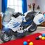 Jucarie Motocicleta classica Police/Future, metal, ZJA336719, 1:10