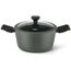 Кастрюля Fissman Brilliant 14382, 4,5 л, 24х12 см, стеклянная крышка, съёмные ручки, изображение 2