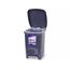 Cos gunoi plastic Eurogold Bruno 5.0 l, cu pedala, black, 2 image