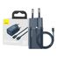 Зарядное устройство Baseus Super Si Quick Charger Type-C, PD3.0, 20W, (With Baseus Cable Type-C to Lightning 1m), Blue, изображение 2