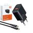 Încărcător Mcdodo 1xUSB 1xType-C with Cable Type-C toType-C, 33W, Black, 2 image