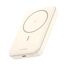 Power Bank UGREEN Mini Magnetic Wireless Qi, 10000mAh, 20W, Beige, 2 image