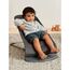Scaun-balansoar BABYBJORN Bliss Petal quilt, Anthracite, 5 image