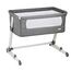 Pătuț BABYGO Co-sleeper 2 în 1, Grey, 2 image