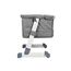 Pătuț BABYGO Co-sleeper 2 în 1, Grey, 4 image