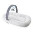 Babynest BABYJEM My First Bed, Cu jucarii, Gri, 2 image