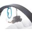 Babynest BABYJEM My First Bed, Cu jucarii, Gri, 3 image