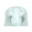 Cadă anatomică KIKKABOO Hippo, Mentă, 94 cm, 3 image