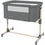 Pătuț KIKKABOO Amaris, Dark Grey, 2 image