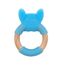 Jucarie-inel dentitie Bibipals Teething Ring Koala, Blue and White, 2 image