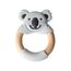 Игрушка-прорезыватель Bibipals Teething Ring Koala, Grey and Charcoal