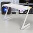 Игровой стол TRUST LUMINUS GXT 709W, RGB, 120x60 cм, белый