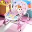 Scaun YAYA DUCK BABYLOVE Iepure-Vulpe, Roz