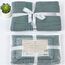 Set prosoape H&S 80% bumbac / 20% vascoza, verde, 3 buc