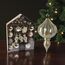 Set decoratiuni pentru brad, aurii, cutie, 32 buc