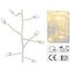Luminite de Craciun "Dense" 720LED alb-cald, 7.2 m cablu transparent,  in/out, 2 image