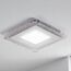 Светильник LED GAUSS Bubbles BL320/3+3W/3000K/350Lm/103x103х31мм,D80/IP20 1/40, встраиваемый, квадратный