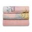 Set de 3 scutece LIONELO, din bambus, 70x70 cm, Leaf