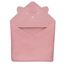 Prosop de baie pentru copii LIONELO, 80x80 cm, Pink Baby