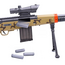 Arma Wenyi „Accurate”, cu 12 gloante moi; 5 cartuse; ochelari; suport, 7 image