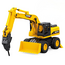 Utilaj special „Excavator-incarcator” Wenyi 1:14, 3in1, lumini/sunete, 3 image
