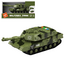 Tanc militar inertial Wenyi 1:16, camuflaj verde, lumina / sunet