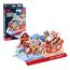 Puzzle 3D CUBICFUN Sania lui Mos Craciun, 19 piese
