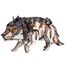 Puzzle 3D CUBICFUN Lup gri, 58 piese, 2 image
