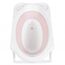 Set cadita pliabila MONI Hawaii Pink, 4 image