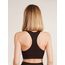 Top sport pentru femei Giulia Top Energy, fara cusaturi, gri-maro, S/M, 2 image
