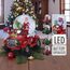 Сувенир CHRISTMAS "Шар со снегом Дед Мороз", В машине, 11.5х9х10 см