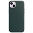 Чехол APPLE для iPhone 15 Plus / 14 Plus Original Leather с MagSafe, зелёный, изображение 3