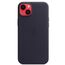 Чехол APPLE для iPhone 15 Plus / 14 Plus Original Leather с MagSafe, тёмно-синий, изображение 3