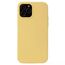 Husa HELMET pentru iPhone 12 Pro Max Liquid Silicone, galben, 2 image