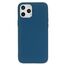 Husa HELMET pentru iPhone 12 Pro Liquid Silicone, albastru