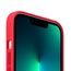 Husa HELMET pentru iPhone 13 Pro Max Liquid Silicone, rosu, 3 image