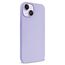 Чехол HELMET для iPhone 15 Plus / 14 Plus Liquid Silicone, сиреневый, изображение 2