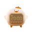 Lampa de veghe Cute Series Alarm Clock Tapping Duck, Alba, 2 image
