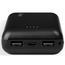 Baterie externă ttec 10.000 mAh, Duo ReCharger USB-C Input/Output, Black, 3 image