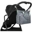 Сумка для коляски KIKKABOO Brielle, Grey, изображение 6