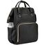 Geantă pentru cărucior KIKKABOO Siena Black & Gold, 4 image