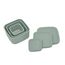 Set de 3 containere KIKKABOO Platinum Silicone Sage, 2 image