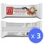 Set Baton proteic BEST FIT 40%, cu aroma de cappuccino si migdale, 40 g х 3 buc