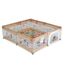 Игровой манеж Moni GameZone Beige, 180x200 см, 60 шаров