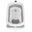 Set cadita bebelusi pliabila Moni Balena, Grey, 6 image