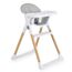Scaun de masa Moni Almond, Grey