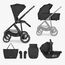 Коляска 3в1 Kikkaboo Chiara, Grey, изображение 5